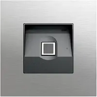 Gira 5551920, Fingerabdruck-Modul, Schwarz, Grau, , Glas, Wand, IP54