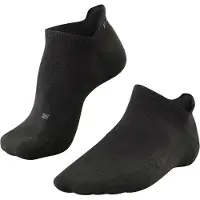 Falke Füßlinge "GO2 Invisible", Kinder, Gr. 44-45, schwarz (schwarz (3000)), Obermaterial: 50% Polypropylen PP. 30% Baumwolle CO. 18% Polyamid PA. 2% Elasthan EL., Socken Füßlinge