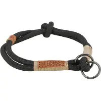 Trixie Be Nordic Halsband Hond Half-Slip Zwart / Zand
