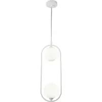 Maytoni MOD013PL-02W, 2 Glühbirne(n), G9, IP20, Weiß