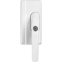 ABUS Fenstergriffsicherung FO400A-Alarmfunktion, gl. AL0125, Vers. Farben, Färbung:weiß