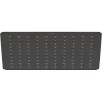 Duravit Kopfbrause 1jet 300 300x300mm, Anschl.-G. G 1/2, sw matt
