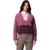 Columbia - Fleecepullover mit halbem Reißverschluss - Sequoia Grove II Half Zip Fleece Antique Mauve Moonvista Mineral Pink für Damen - Größe XS -