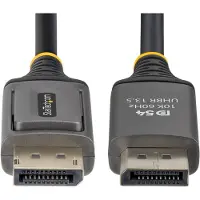 StarTech.com .com DP21V-50C-DP54-CABLE, 0,5 m, DisplayPort, DisplayPort, Mâle, Mâle, 15360 x 8640 pixels