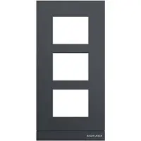 Busch-Jaeger 41393CF-B-03 Frontplatte Audio, 1/3, anthrazit 2TMA220160B1002 41393CFB03