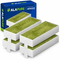 Alapure CleanAir Aktivkohlefilter geeignet für Neff 17007439 / 17004806 / Z821VR0 / 17007505