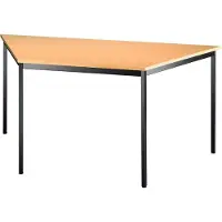 Hjh OFFICE PRO VEKTOR 6 - Buche 160 x 69 Gestell Schwarz