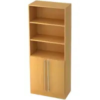 Hjh OFFICE PRO SIGNA G 7700 RE - Buche 5 OH Schrank Relinggriff Kunststoff