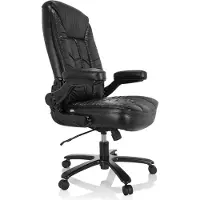 Hjh OFFICE INSTRUCTOR III Kunstleder - XXL Drehstuhl Schwarz