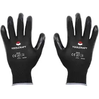 Toolcraft Polyester-Schutzhandschuhe mit Nitril-Beschichtung Grösse 11