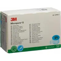 Solventum Germany GmbH Micropore S Silikonrollenpflaster 2,5 cm 12 St