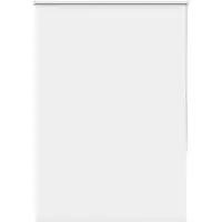 vidaXL Verdunkelungsrollo Weiß 110x175 cm Stoffbreite 105,7 cm