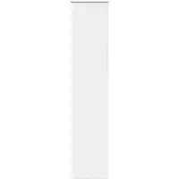 vidaXL Verdunkelungsrollo Weiß 60x210cm Stoffbreite 55,7 cm Polyester