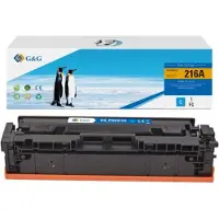 G&G Kompatibel mit HP 216A / W2411A-Toner Cyan - Marke:, 850 Seiten, Cyan, 1 Stück(e)