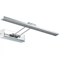 Paulmann LED Bilderleuchte "Beam Fifty", grau (chromfarben), 1, H: 4,6cm, 1 Stk., Leuchten, LED Bilderleuchte