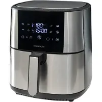 Gastronoma 18290007 Heißluftfritteuse 8 l 1800 W Touchscreen 8 Programme Schwarz