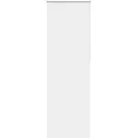 vidaXL Verdunkelungsrollo Weiß 85x210cm Stoffbreite 80,7 cm Polyester