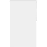 vidaXL Verdunkelungsrollo Weiß 140x210 cm Stoffbreite 136,6 cm