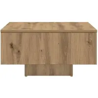 vidaXL Couchtisch Artisan-Eiche 60x60x31,5 cm Holzwerkstoff