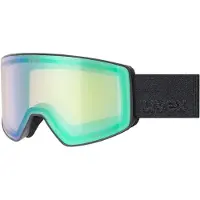 Uvex Scenic black matt mirror green one size