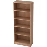 Hjh OFFICE PRO SIGNA B 6000 - Nussbaum 5 OH Regal 80 cm