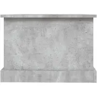 vidaXL Couchtisch Betongrau 90x50x35 cm Holzwerkstoff