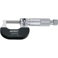 Hazet 2155N-25 Micrometer 0 - 25 mm Reading: 0.01 mm DIN 863-3