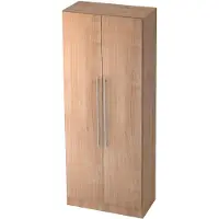 Hjh OFFICE PRO SIGNA G 7100 RE - Nussbaum 5 OH Schrank Relinggriff Kunststoff