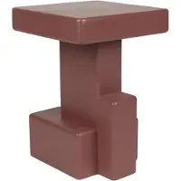 Housecraft living Side Table Blast Marsala