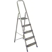 Alpfa Aluminium-Haushaltsleiter 5 Stufen