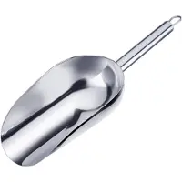 Westmark Handschaufel Halia, Edelstahl, Hochwertige Edelstahlschaufel mit hohem Rand für ein zielgerichtetes Abfüllen, 1 Schaufel, 400 ml