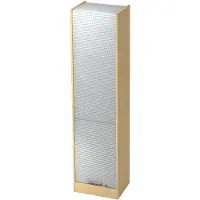 Hjh OFFICE PRO SIGNA R50 SG - Ahorn/Silber Rollladenschrank 5 OH Streifengriff Kunststoff