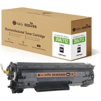 G&G Toner ersetzt HP, Canon 35A, 712 Kompatibel Schwarz 1500 Seiten Reborn rema
