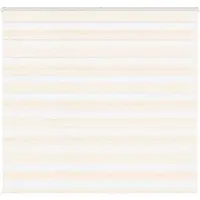 vidaXL Doppelrollo Marmorbeige 160x150cm Stoffbreite 155,9 cm Polyester