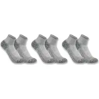 Carhartt Force Midweight Quarter Sock 3 Pair heather gray (034) XL