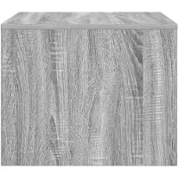 vidaXL Couchtisch Sonoma-Grau 60 x 50 x 40 cm Holzwerkstoff