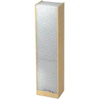 Hjh OFFICE PRO SIGNA R50 CE - Ahorn/Silber Rollladenschrank 5 OH Chromgriff Metall