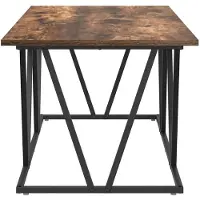 vidaXL Couchtisch Geräucherte Eiche 100 x 50 x 40 cm