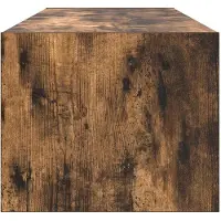 vidaXL TV-Schränke 2 Stk. Räuchereiche 100x31x25,5 cm Holzwerkstoff