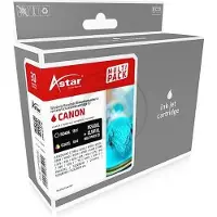 Astar 2er-Pack - 18 ml - Schwarz, Farbe (Cyan, Magenta, Gelb)