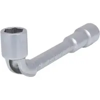 Ks Tools Sprayrohr-Steckschlüssel offen mattchrom 6x6-Kanten - 15 mm - KS TOOLS - 517.0415