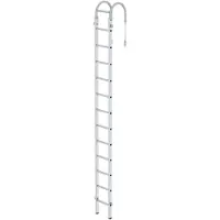 Günzburger Steigtechnik Steigtechnik Sprossen-Mast-Hängeleiter 3,82m 12 Sprossen