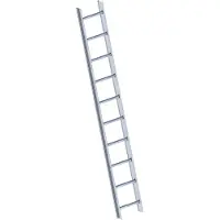 Layher 1051 Dachleiter aluminium 10 Sprossen
