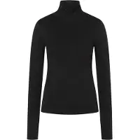 Super.natural W LUX Split Turtleneck jet black (872) L
