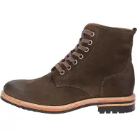 Sioux Stiefelette "Tils bootie 003", Herren, Gr. 43 (UK 9), grün, Obermaterial: 100% Kalbsveloursleder CAVL. 100% Gummi rubber., Schuhe Stiefelette