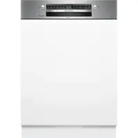 Bosch SMI4EBS03D Exclusiv Serie 4 Teilintegrierter - Einbaugeschirrspüler 60 cm, Home Connect