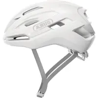 ABUS Gravel-Helm Taipan - Fahrradhelm fürs Gravel-Biken - leicht, vielseitig und gut belüftet - mit Brillenhalterung - für Jugendliche, Frauen und Männer - Größe M, pure white