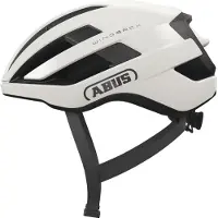 ABUS Rennradhelm WingBack – einfacher Roadhelm für sportliches Fahren im Alltag und in der Freizeit – für Erwachsene und Jugendliche – off white, Größe S