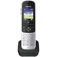 Panasonic KX-TGHA71GS, Schwarz, Grau, TFT, 4,57 cm (1.8"), 128 x 160 Pixel, AAA, 14 h