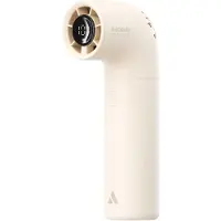 Usorteret Aero Handventilator, 15.000 U/min, 8 m/s, 4 Stufen, 2000 mAh, bis zu 8 Std., beige